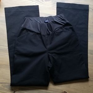 NWOT GAP Maternity black dress pants